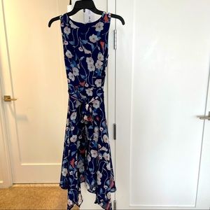 Blue floral dress, size S